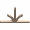 Ekena Millwork Richland Smooth Timber Gable Bracket, Douglas Fir, 96"W x 64"H x 5 1/2"D x 5 1/2"F, 16/12 Pitch GBW096X64X0606RIC00SDF - alternate 5